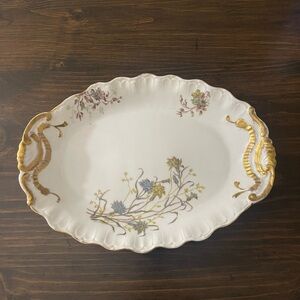 Limoges LS&S France Large 16-inch Serving Tray.